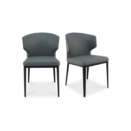 Moes Home Dining Chairs Delaney Grey Contemporary Furniture