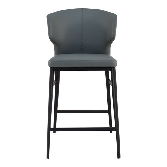 Moes Home Counter Stools Delaney Grey Contemporary Furniture