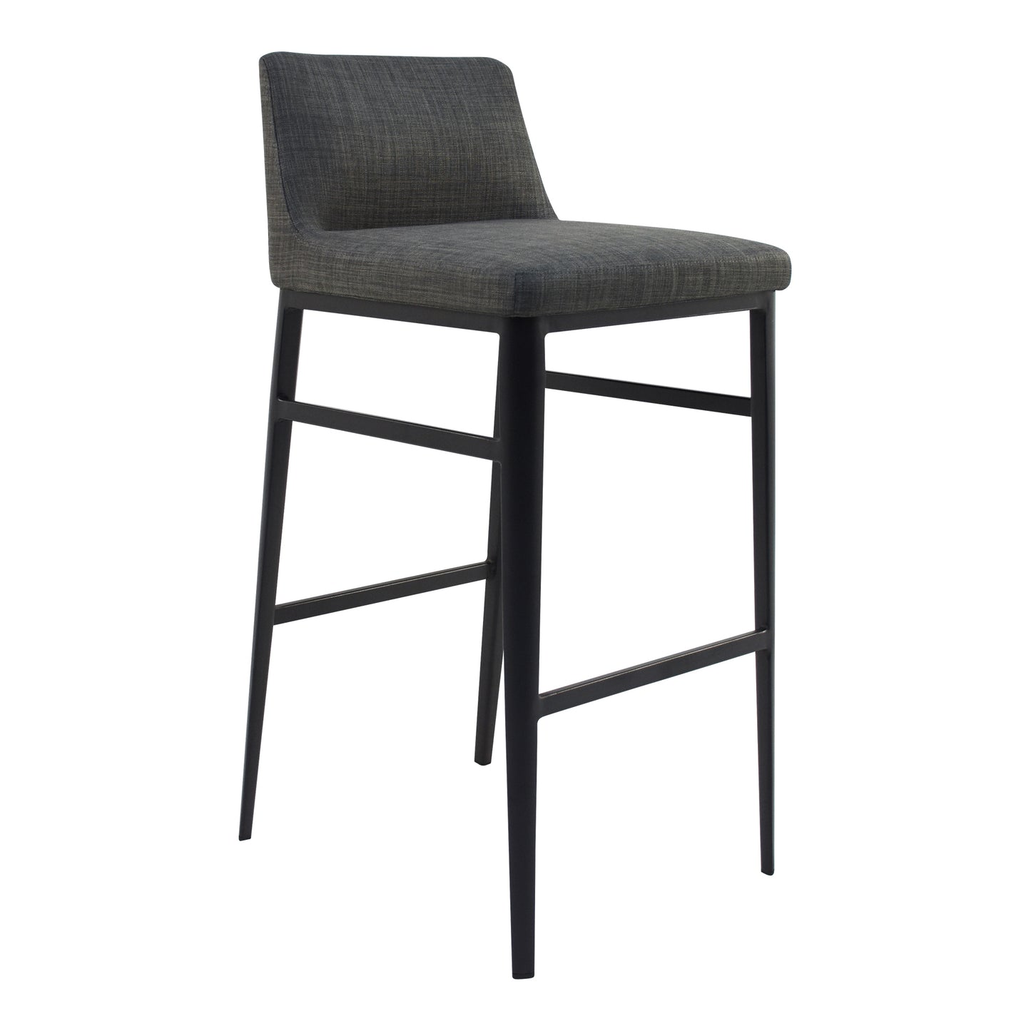 Moes Home Bar Stools Baron Grey Contemporary Furniture