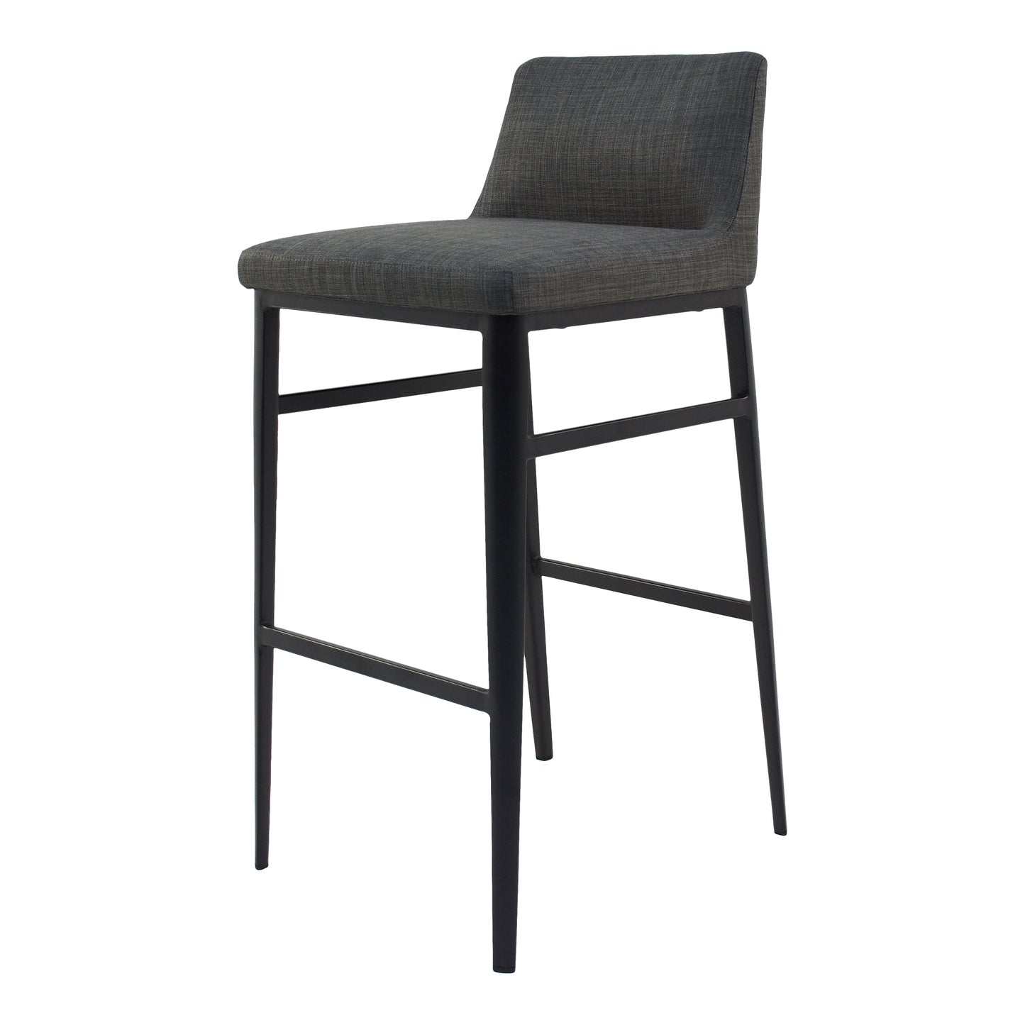 Moes Home Bar Stools Baron Grey Contemporary Furniture