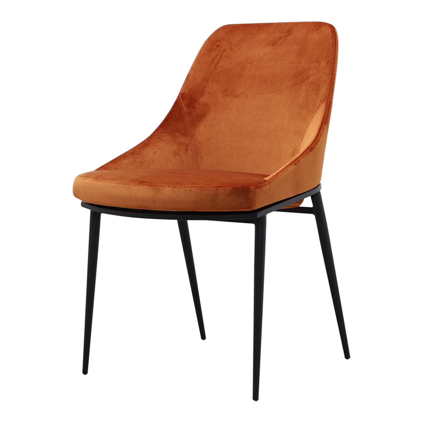 Moes Home Dining Chairs Sedona Orange Contemporary Furniture