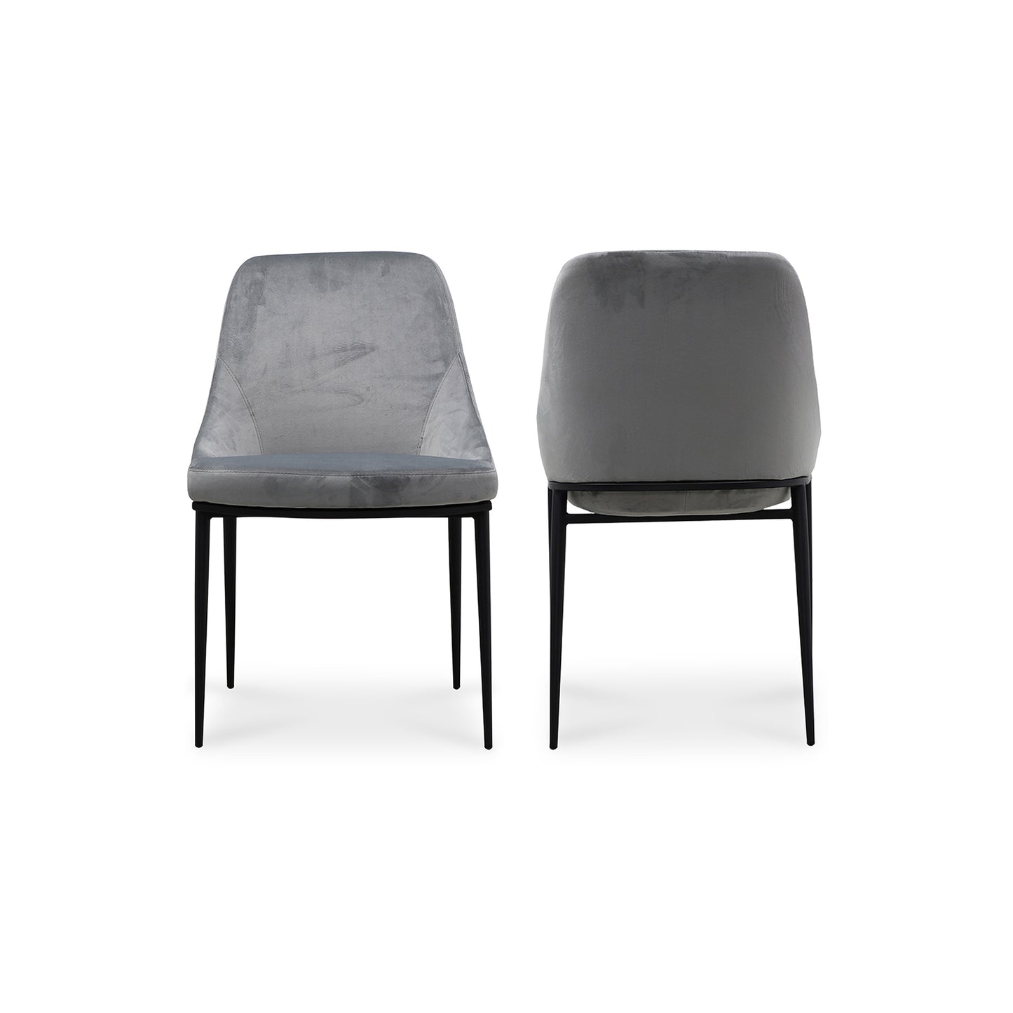 Moes Home Dining Chairs Sedona Grey Contemporary Furniture