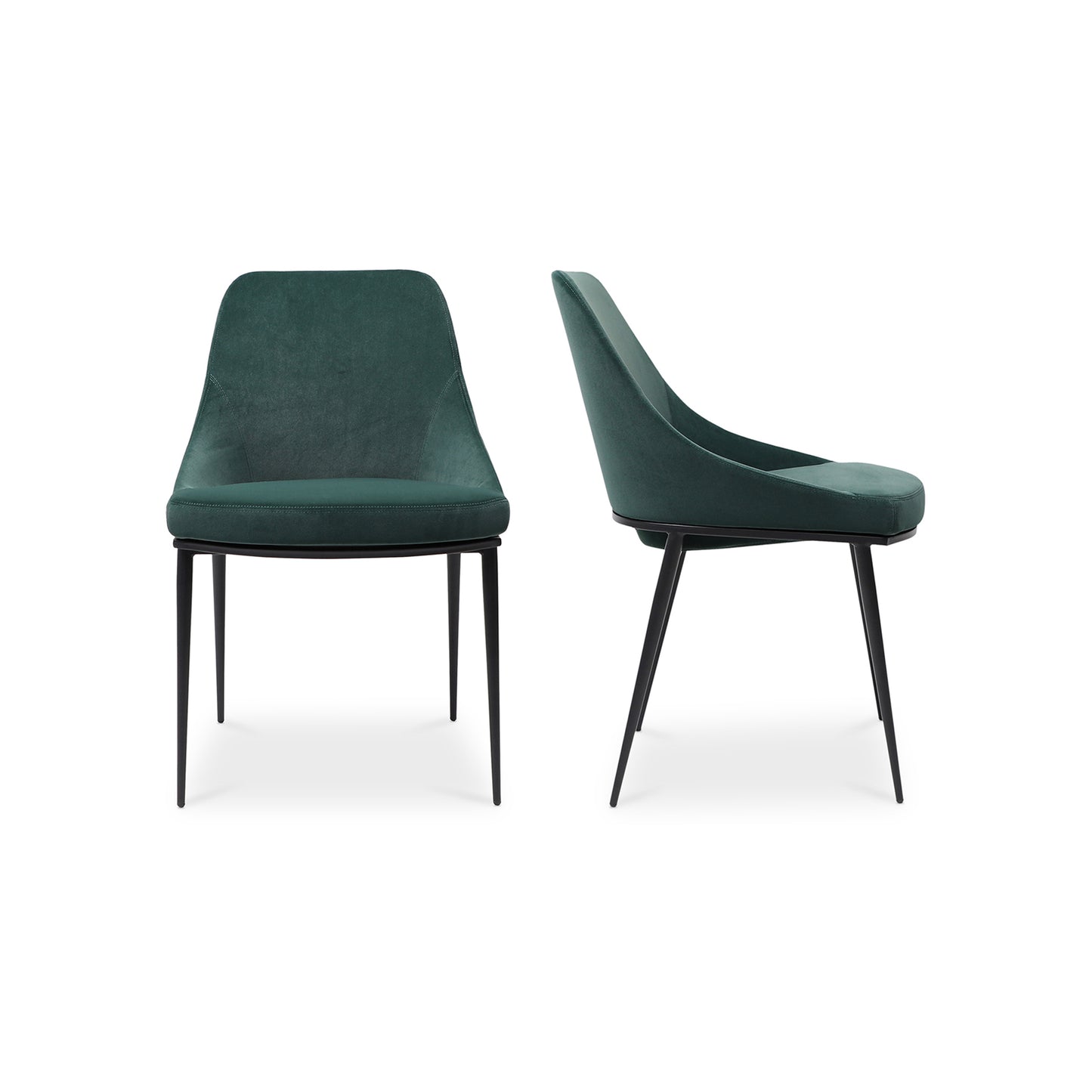 Moes Home Dining Chairs Sedona Green Contemporary Furniture