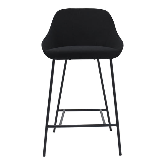 Moes Home Counter Stools Shelby Black Contemporary Furniture