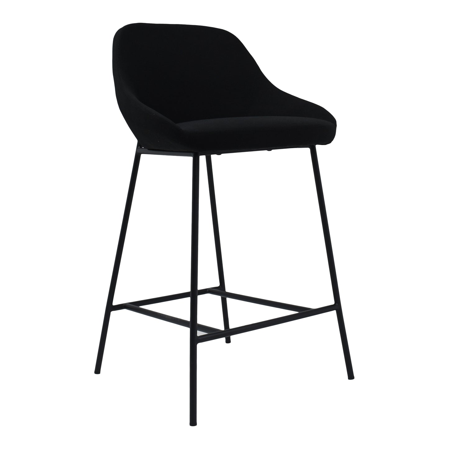 Moes Home Counter Stools Shelby Black Contemporary Furniture