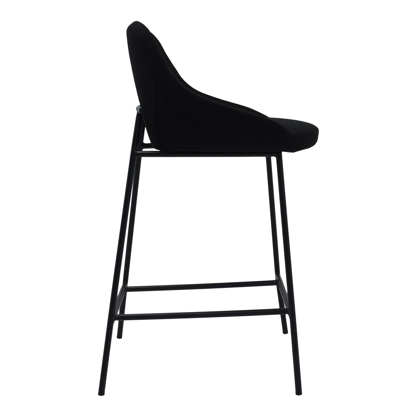 Moes Home Counter Stools Shelby Black Contemporary Furniture