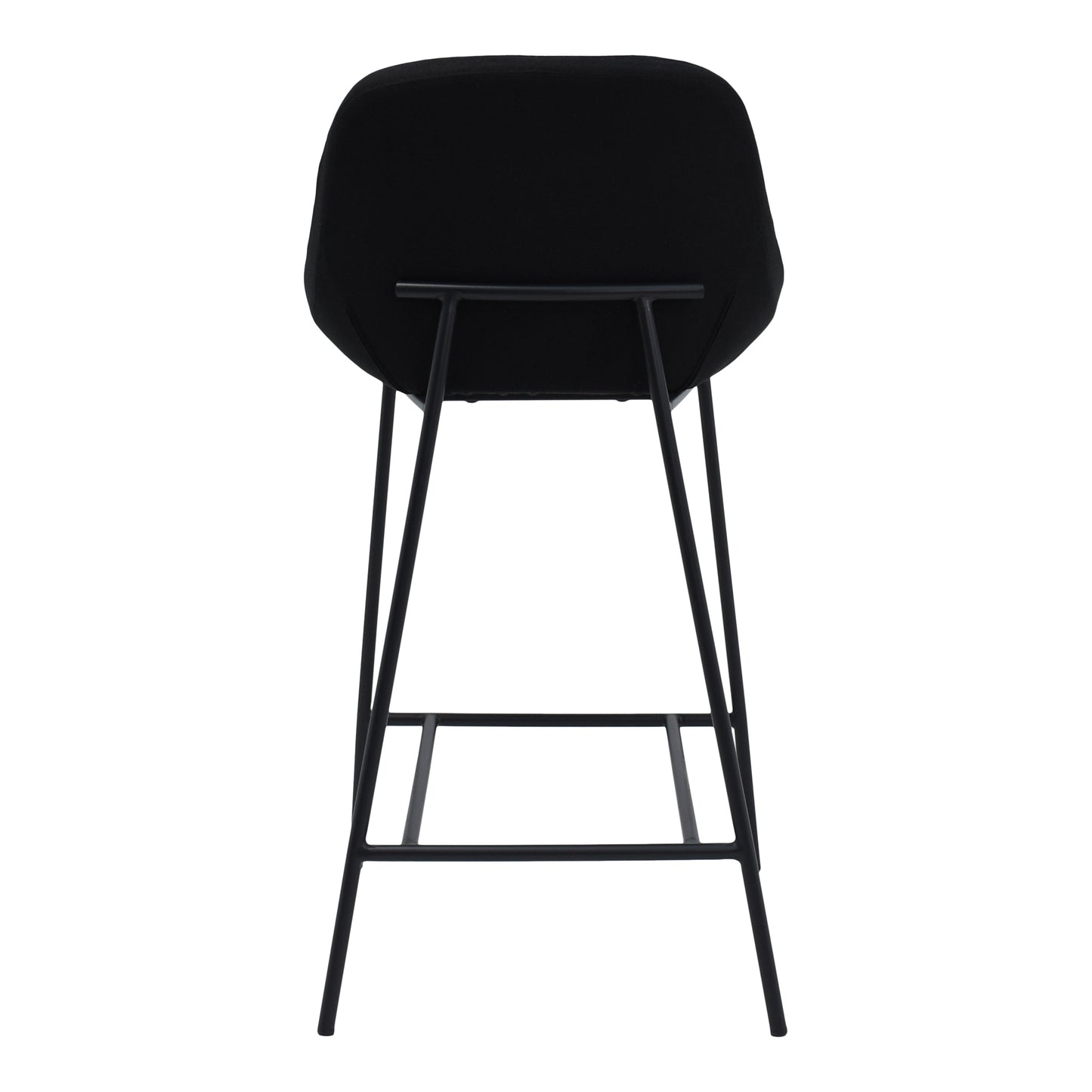 Moes Home Counter Stools Shelby Black Contemporary Furniture