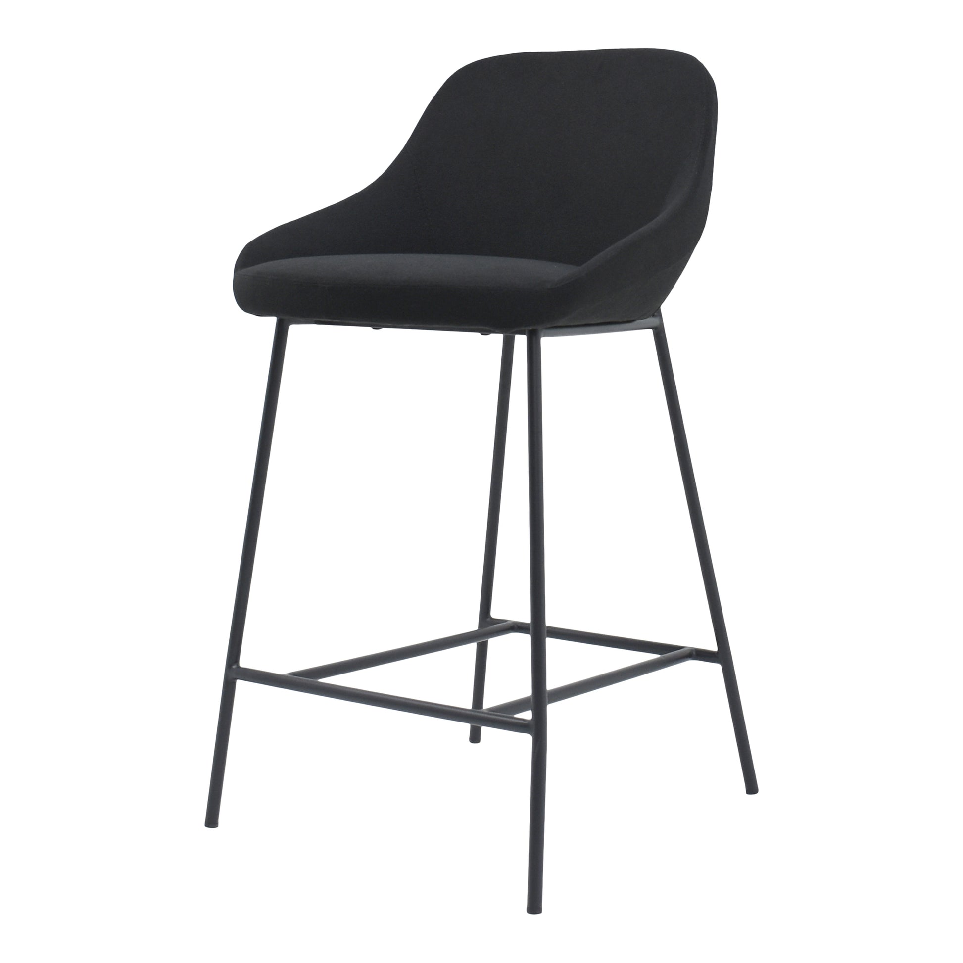 Moes Home Counter Stools Shelby Black Contemporary Furniture