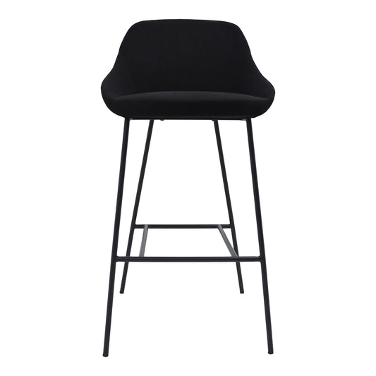 Moes Home Bar Stools Shelby Black Contemporary Furniture