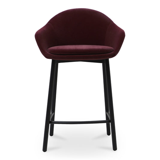 Moes Home Counter Stools EMILY Purple Modern Furniture Rug