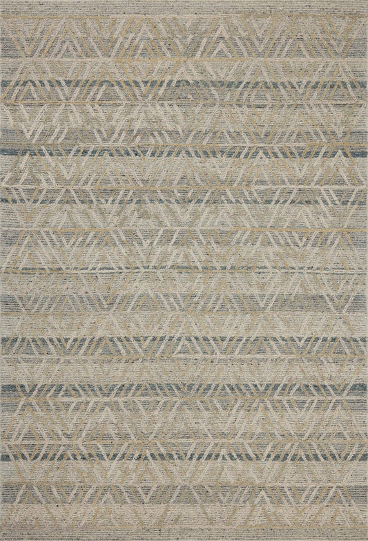 Loloi Elias ELA - 04 Fog Natural Contemporary Hand Tufted Rug - Rugs - Loloi - Atlanta Designer Rugs