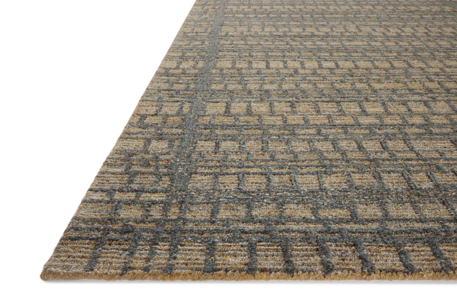 Loloi Elias ELA - 05 Wheat Charcoal Contemporary Hand Tufted Rug - Rugs - Loloi - Atlanta Designer Rugs