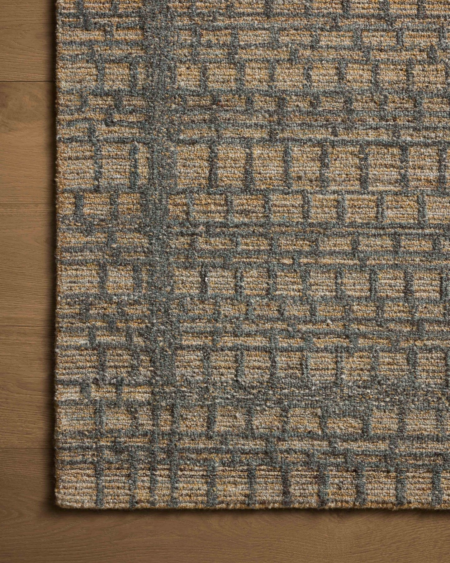 Loloi Elias ELA - 05 Wheat Charcoal Contemporary Hand Tufted Rug - Rugs - Loloi - Atlanta Designer Rugs