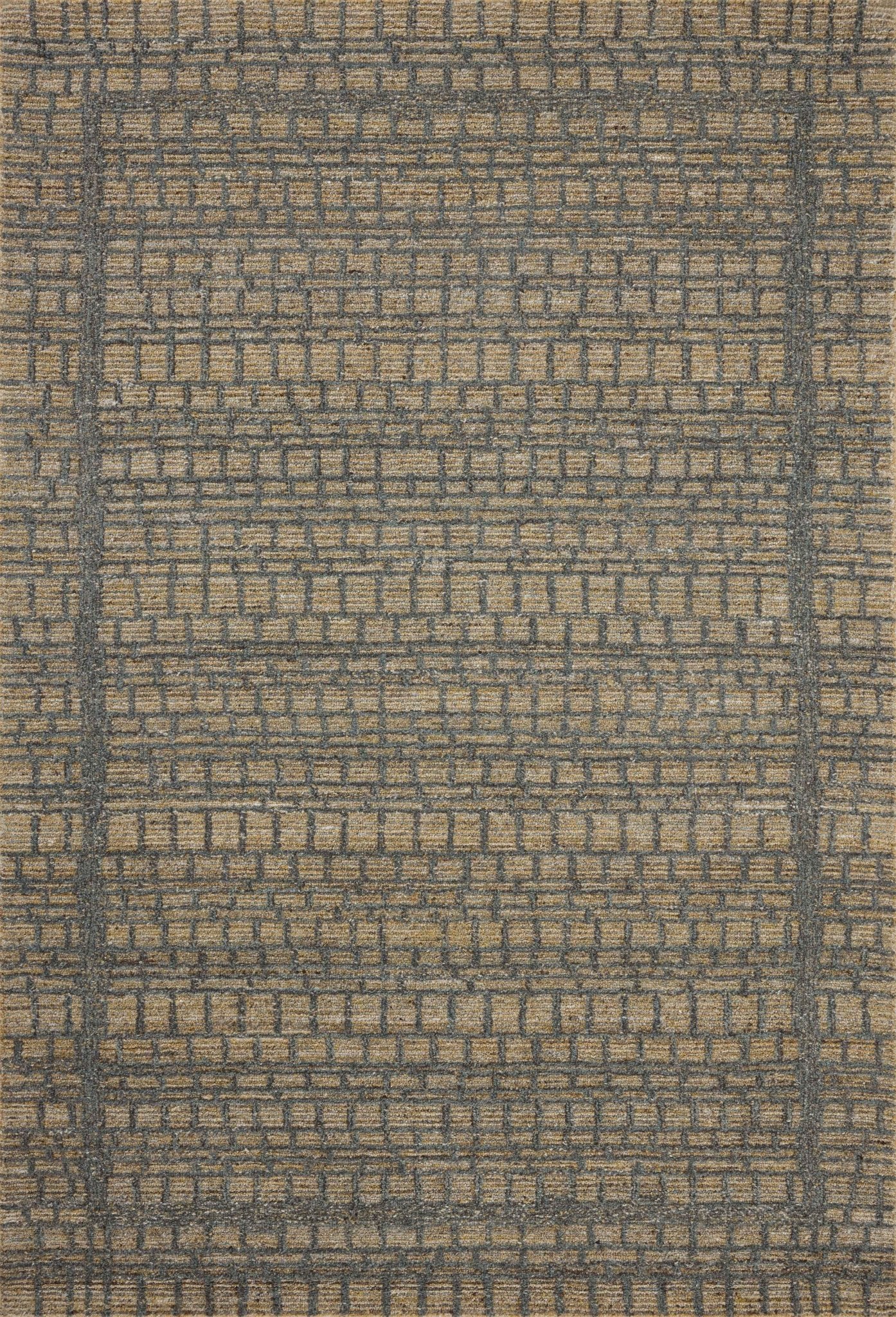 Loloi Elias ELA - 05 Wheat Charcoal Contemporary Hand Tufted Rug - Rugs - Loloi - Atlanta Designer Rugs