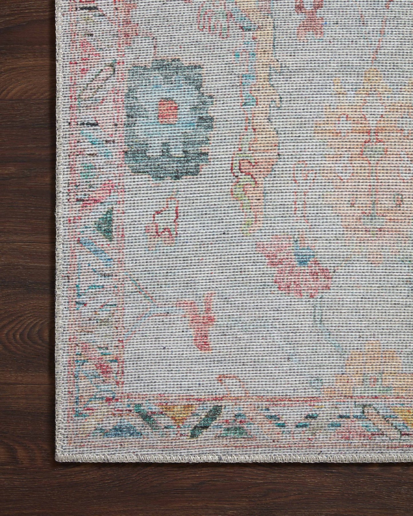 Loloi II Elysium ELY - 01 Pebble Multi Traditional Power Loomed Rug - Rugs - Loloi II - Atlanta Designer Rugs