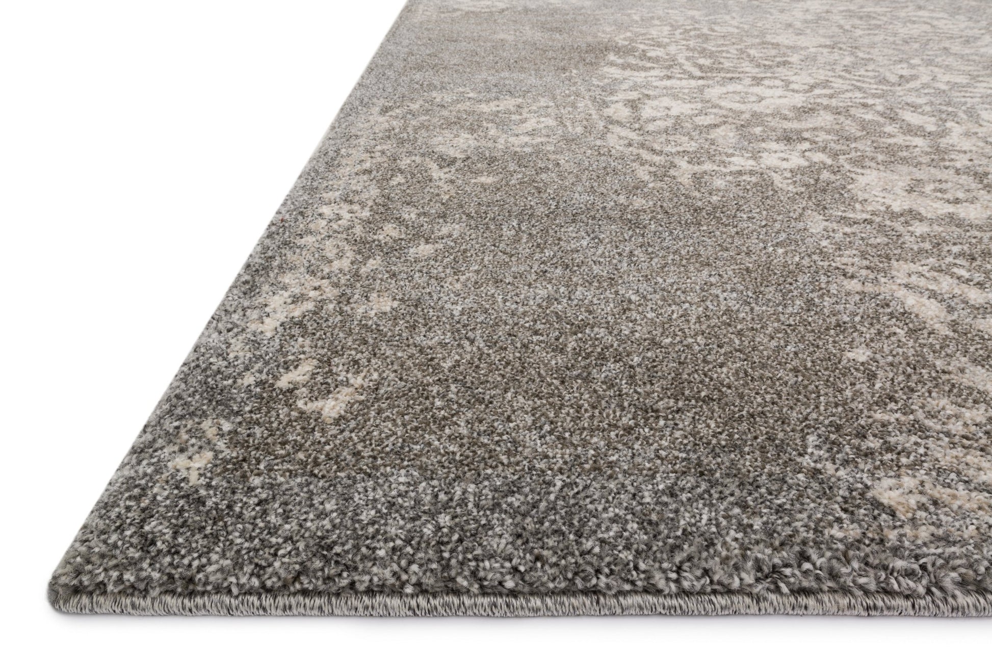 Loloi Emory EB - 01 Charcoal Ivory Transitional Powre Loomed Rug - Rugs - Loloi - Atlanta Designer Rugs