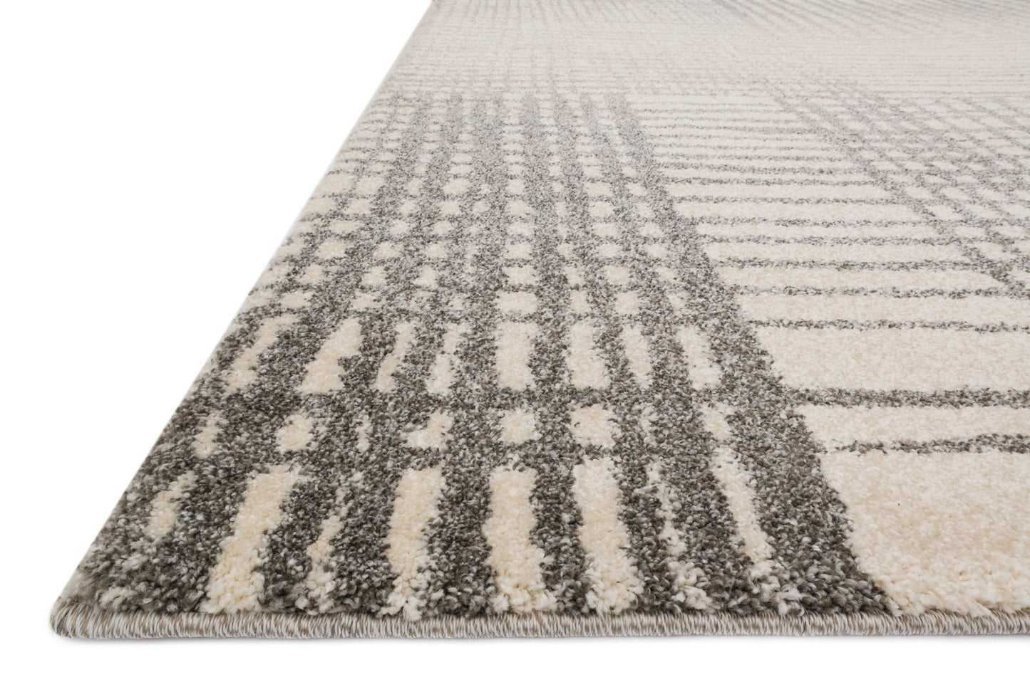 Loloi Emory EB - 05 Ivory Grey Transitional Powre Loomed Rug - Rugs - Loloi - Atlanta Designer Rugs