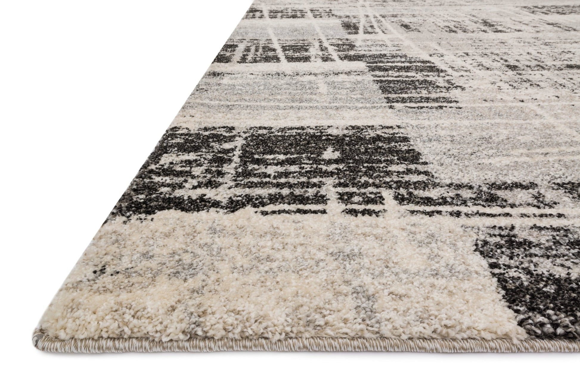 Loloi Emory EB - 06 Grey Multi Transitional Powre Loomed Rug - Rugs - Loloi - Atlanta Designer Rugs