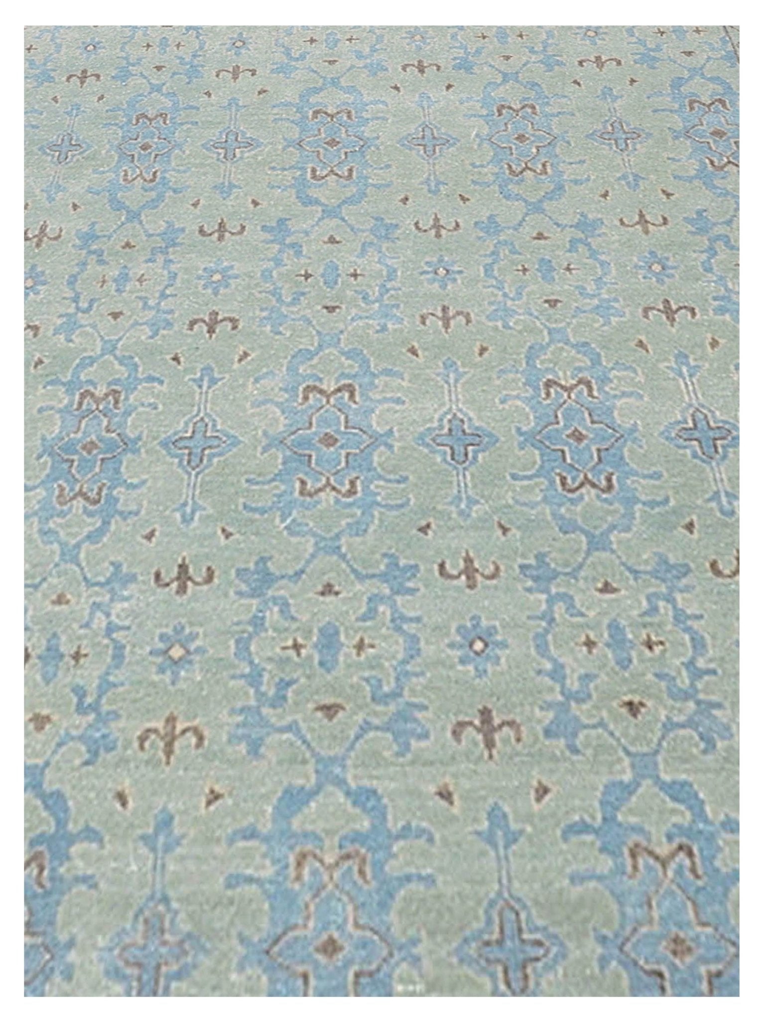 Artisan Uma Lt.Blue Traditional Knotted Rug - Rugs - Artisan - Atlanta Designer Rugs