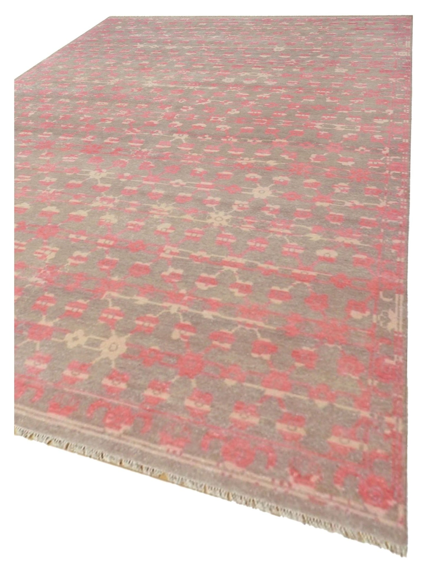 Artisan Uma Pink Transitional Knotted Rug - Rugs - Artisan - Atlanta Designer Rugs