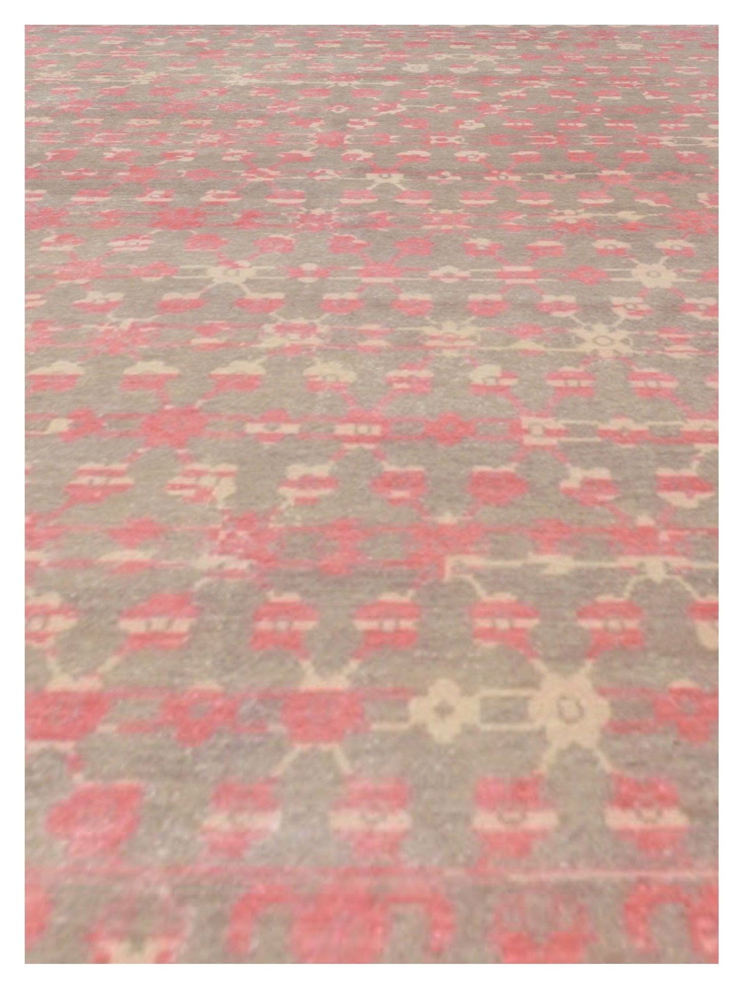 Artisan Uma Pink Transitional Knotted Rug - Rugs - Artisan - Atlanta Designer Rugs