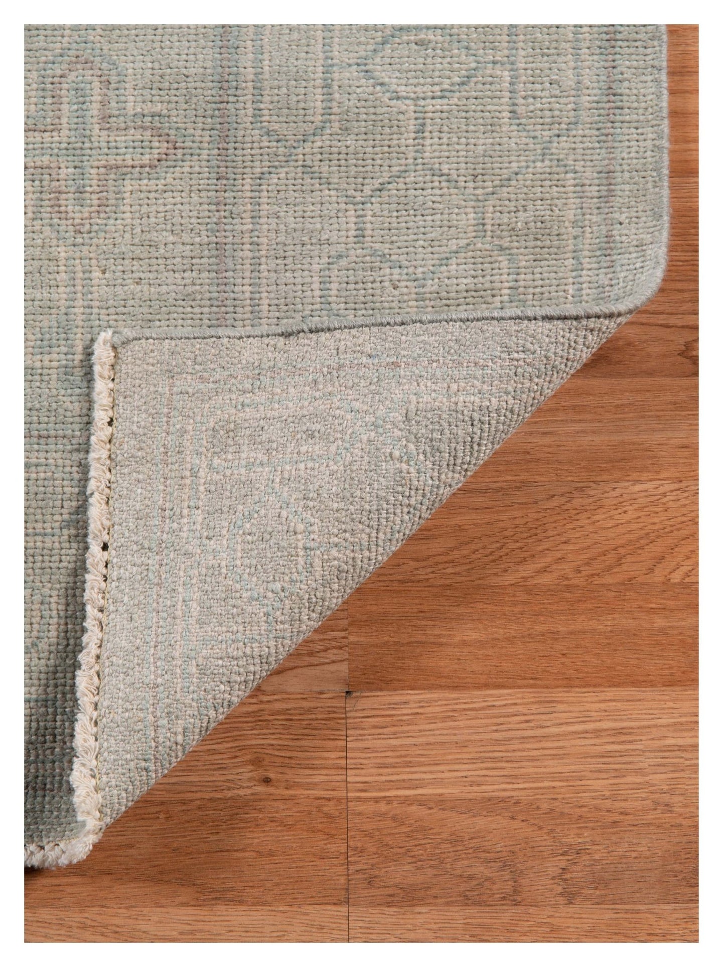 Limited EMRALD EM - 201 Light Blue Traditional Knotted Rug - Rugs - Limited - Atlanta Designer Rugs