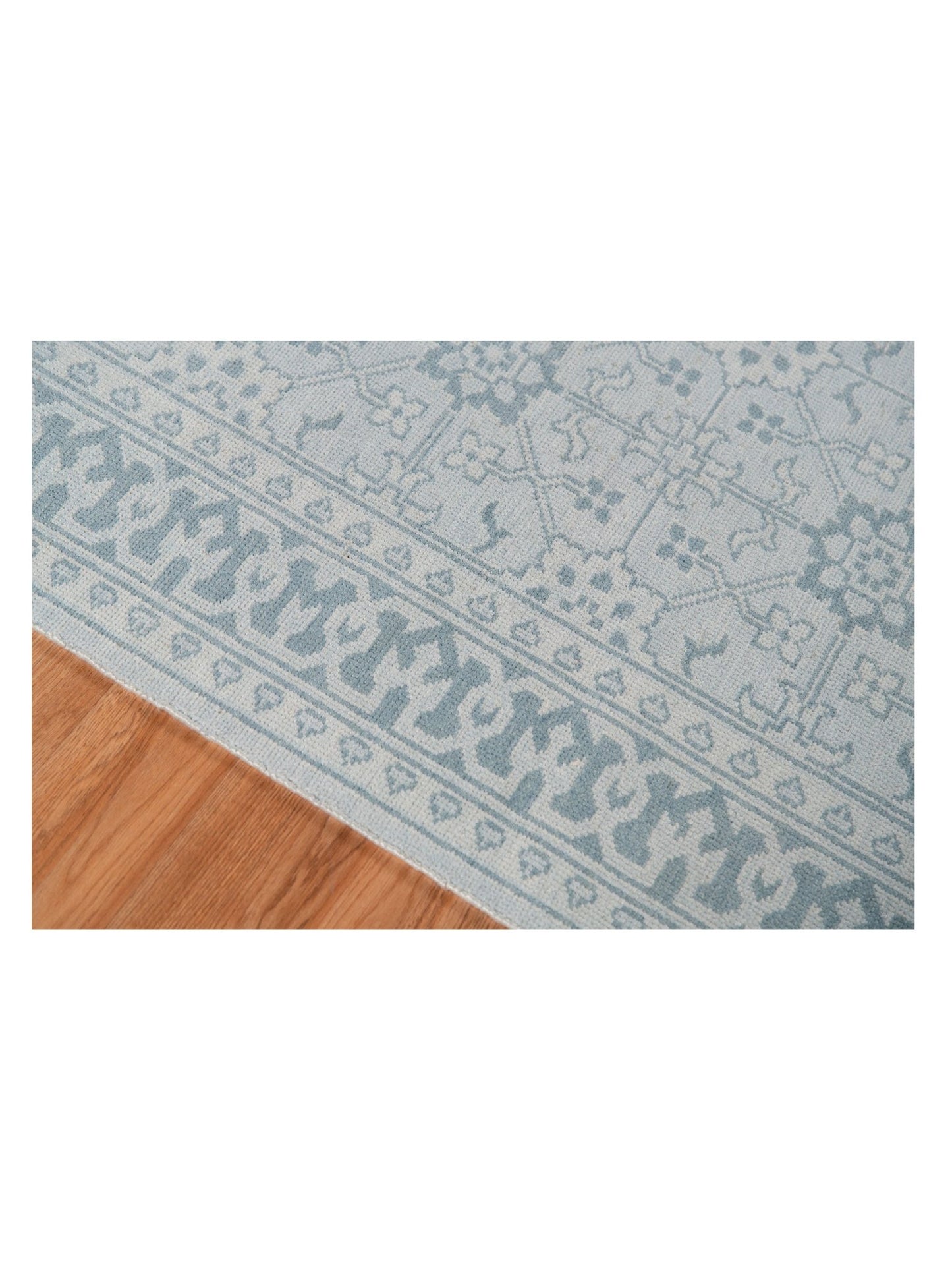 Limited EMRALD EM - 209 Sky Blue Traditional Knotted Rug - Rugs - Limited - Atlanta Designer Rugs