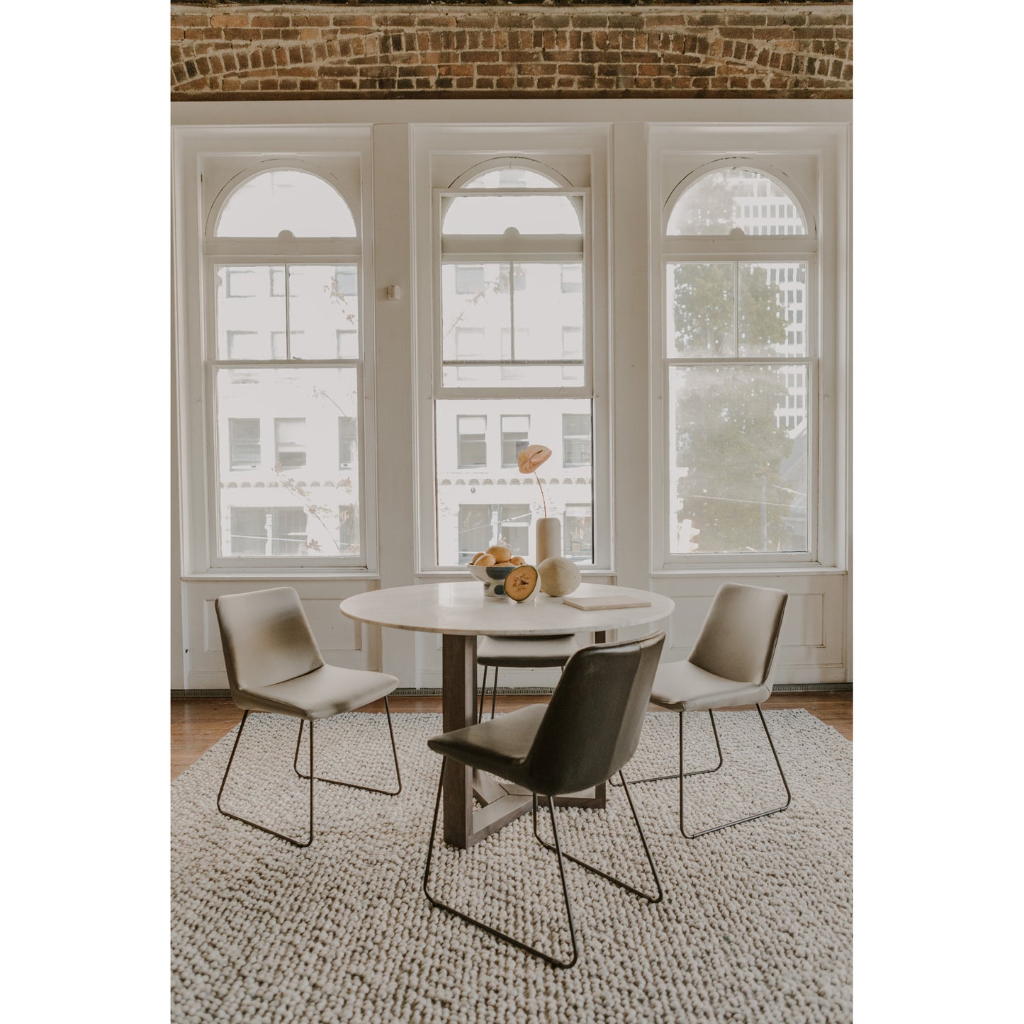 Moes Home Dining Chairs Villa Grey Contemporary Furniture