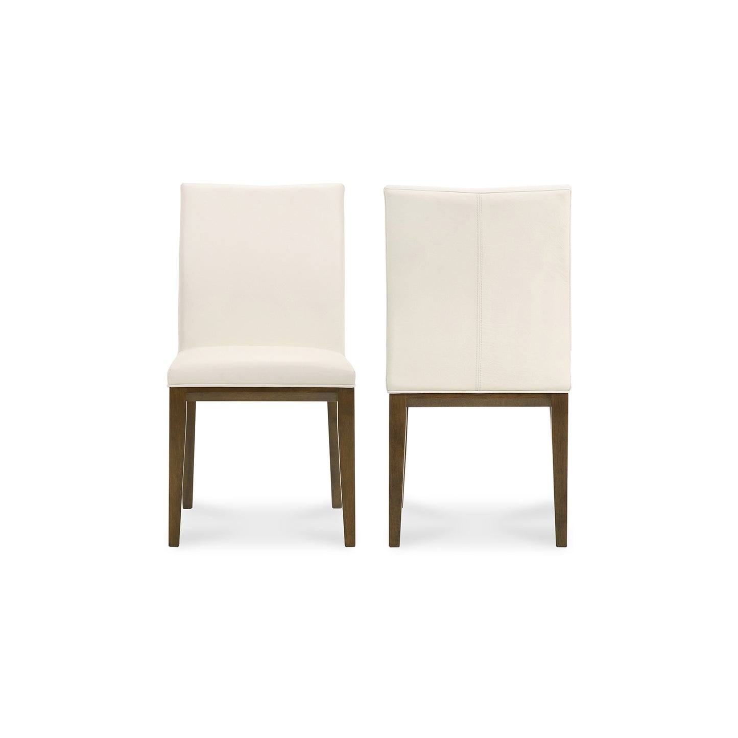 Moes Home Dining Chairs Frankie White Modern Furniture