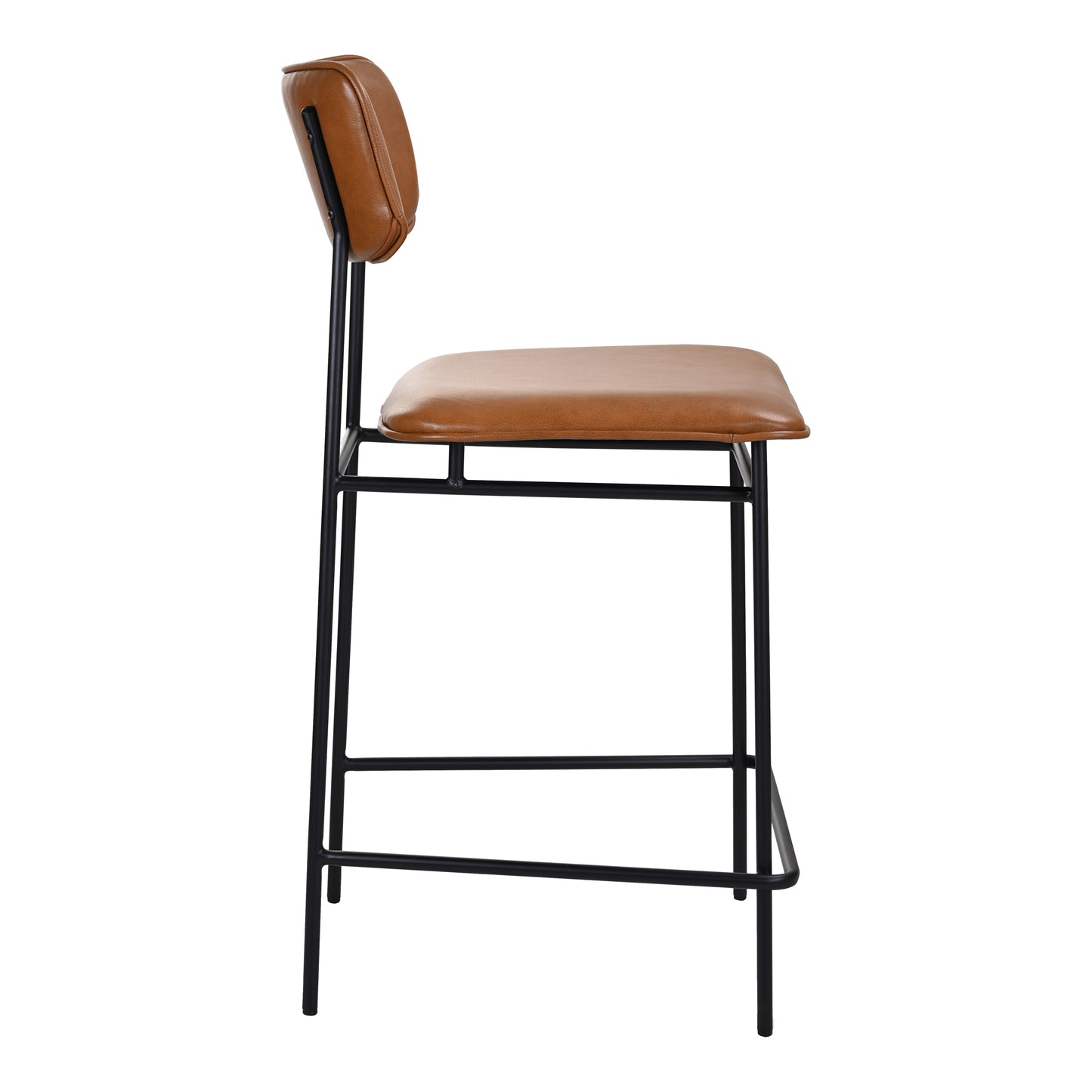 Moes Home Counter Stools Sailor Brown Modern Furniture