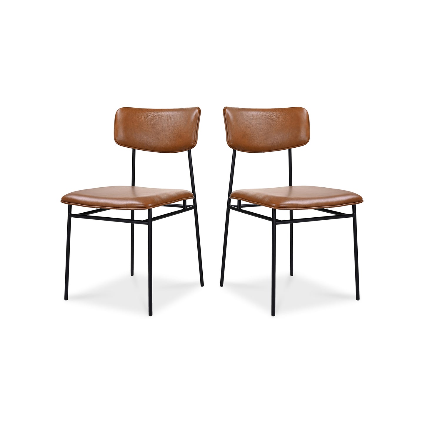 Moes Home Dining Chairs Sailor Brown Modern Furniture