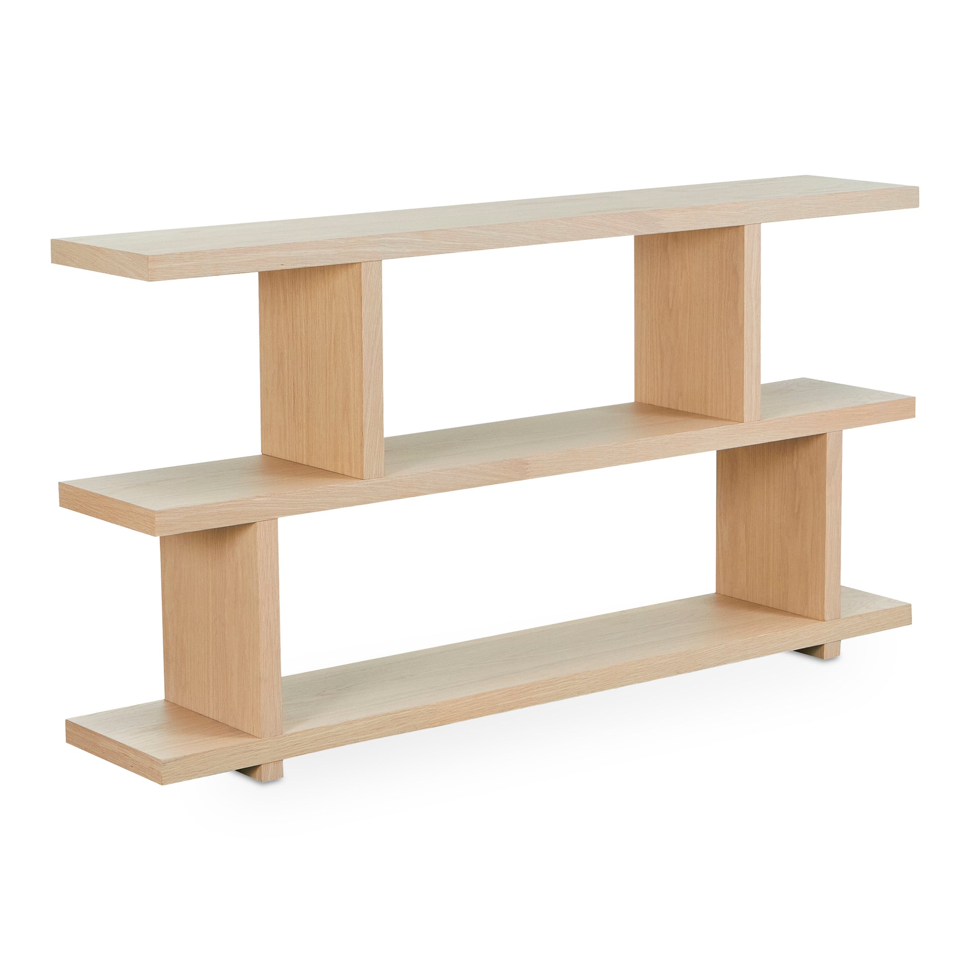 Moes Home Shelves Miri Natural Mid-Century Modern Furniture