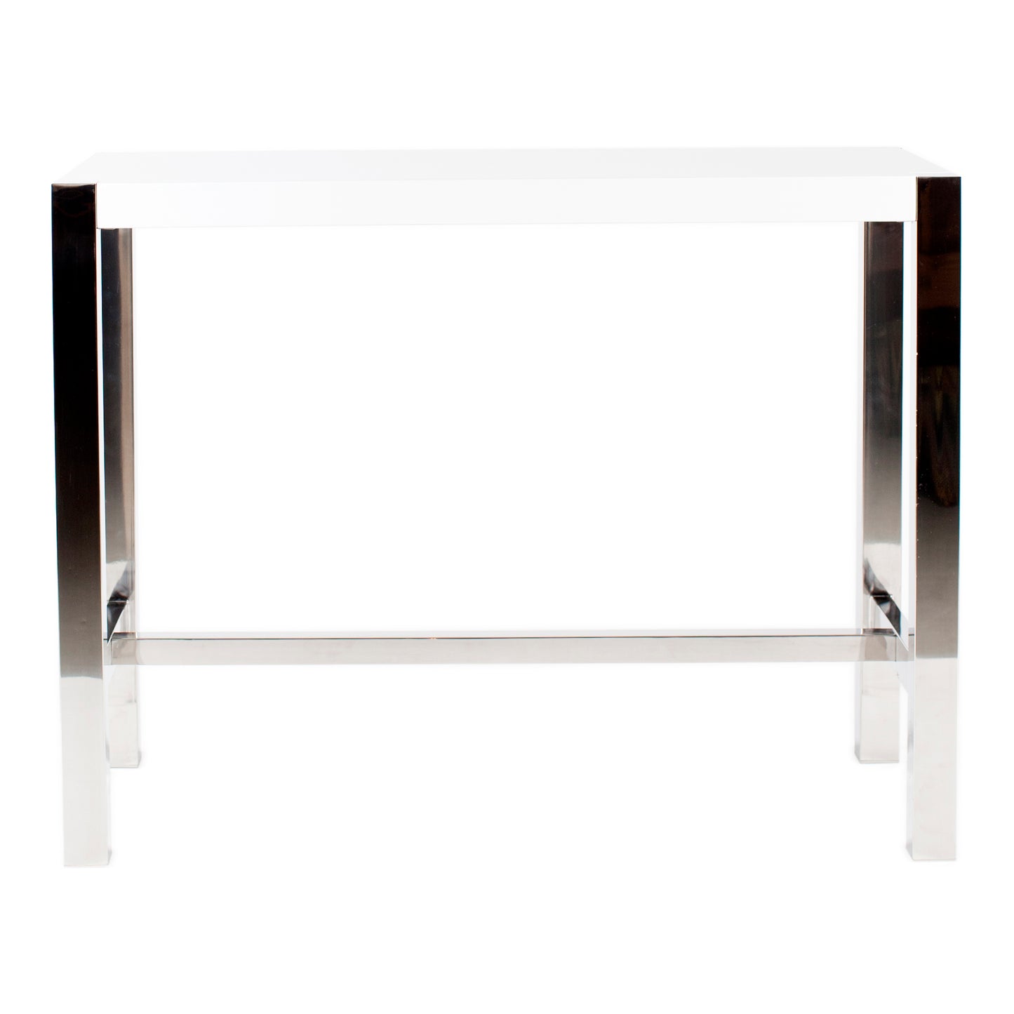 Moes Home Counter Tables Riva White Modern Furniture