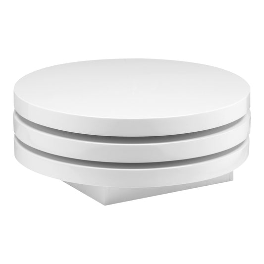 Moes Home Coffee Tables Torno White Modern Furniture