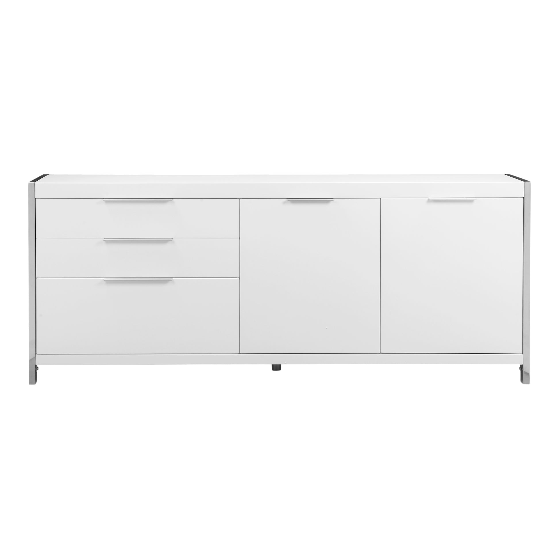 Moes Home Sideboards Neo White Modern Furniture