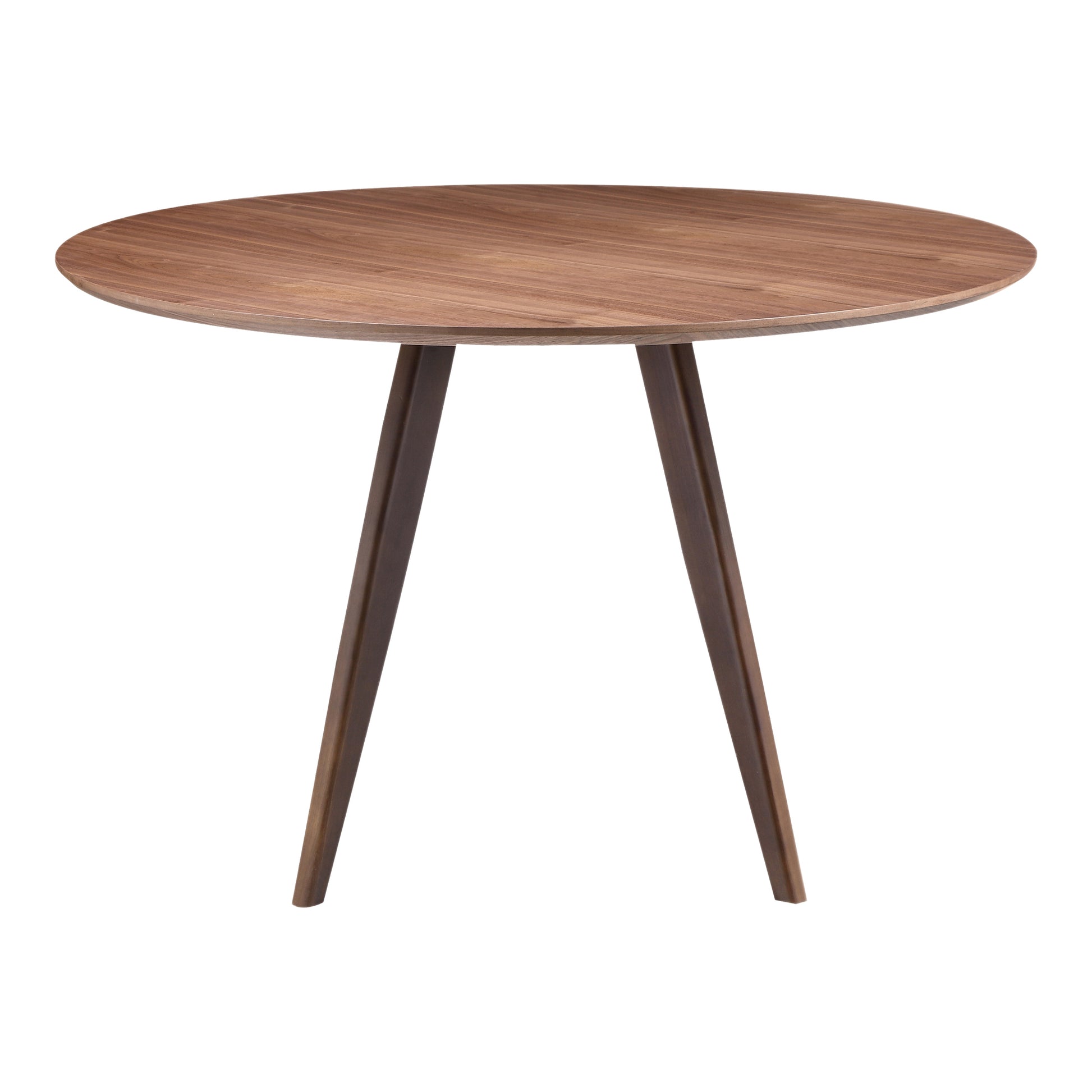 Moes Home Dining Tables Dover Brown Mid-Century Modern Furniture