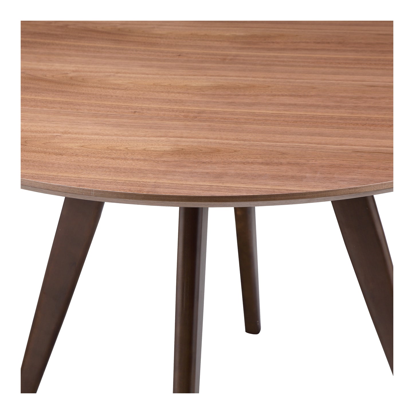 Moes Home Dining Tables Dover Brown Mid-Century Modern Furniture