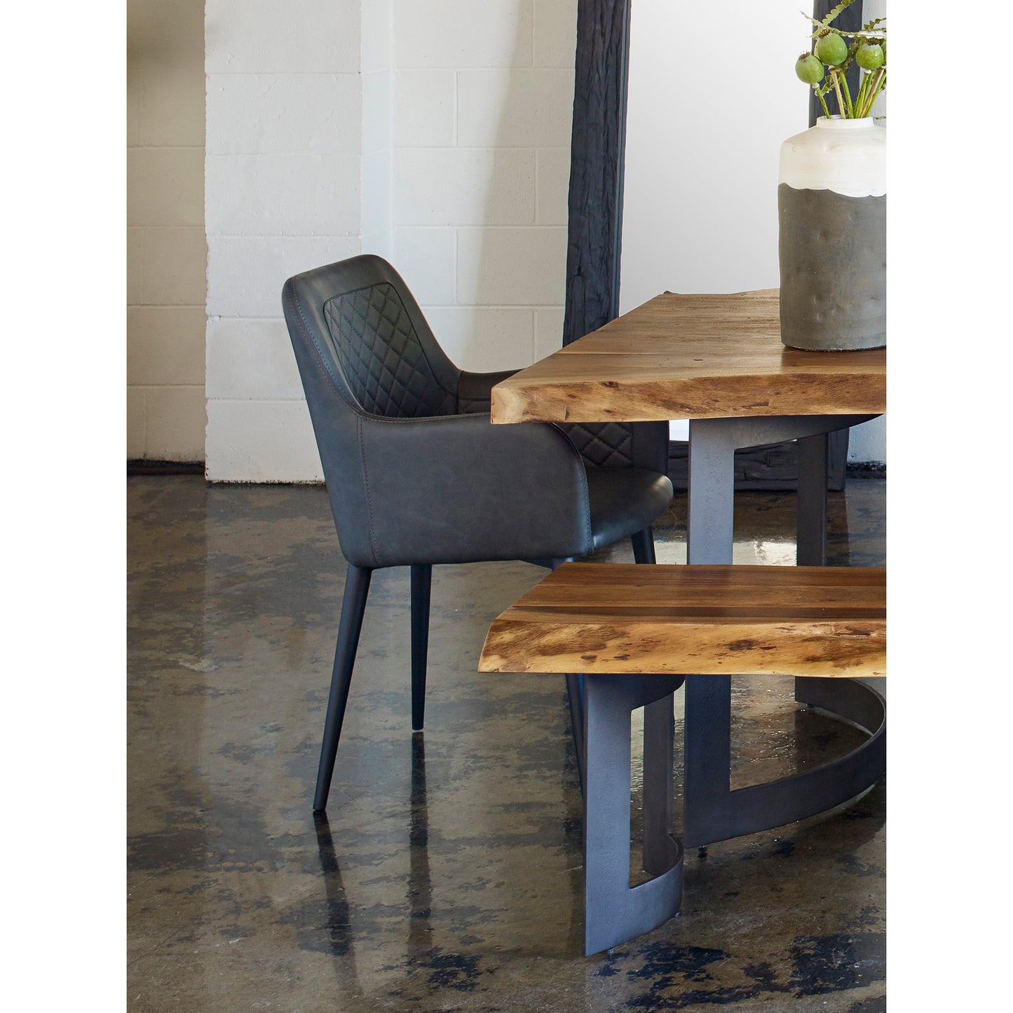 Moes Home Dining Chairs Cantata Black Contemporary Furniture