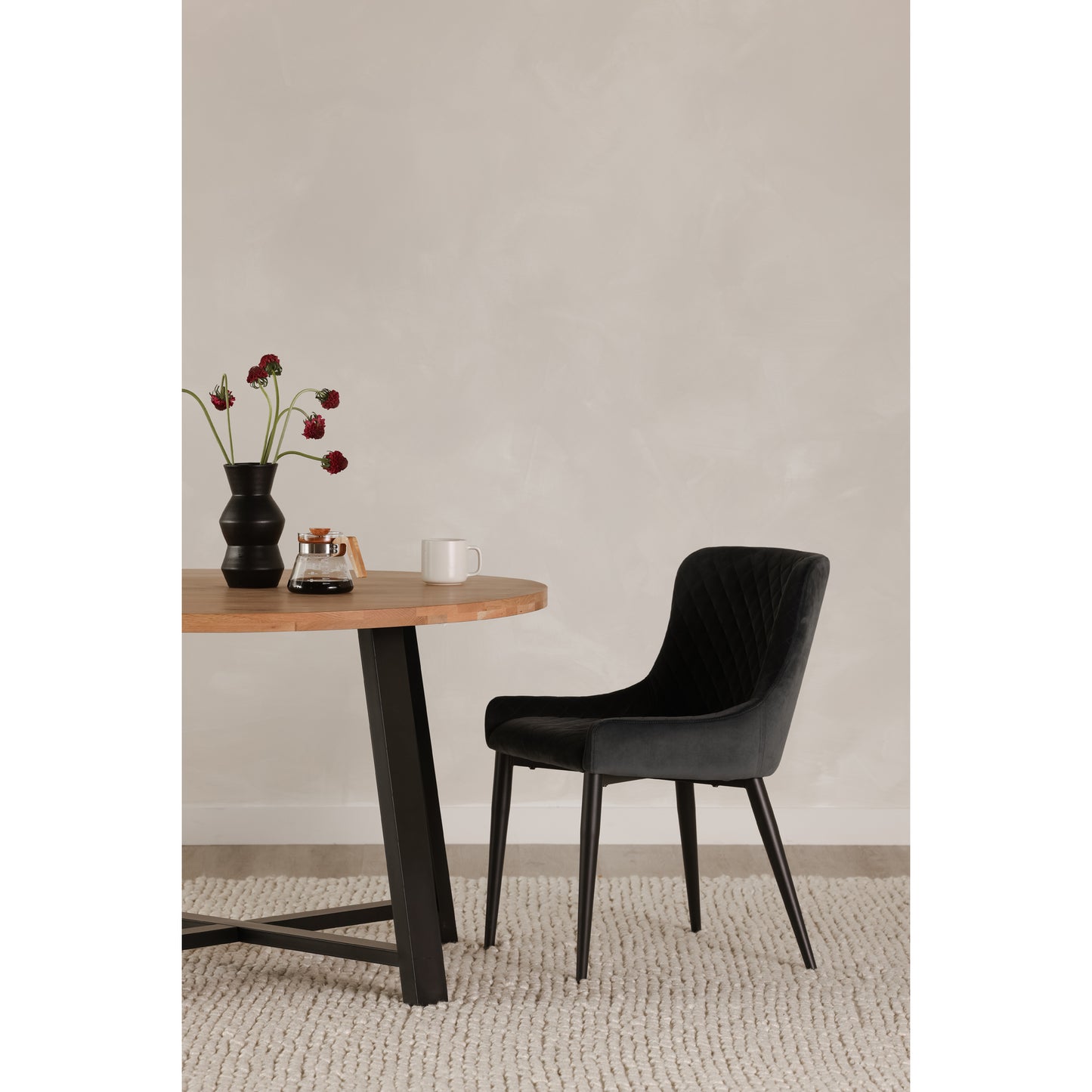 Moes Home Dining Chairs Etta Grey Contemporary Furniture