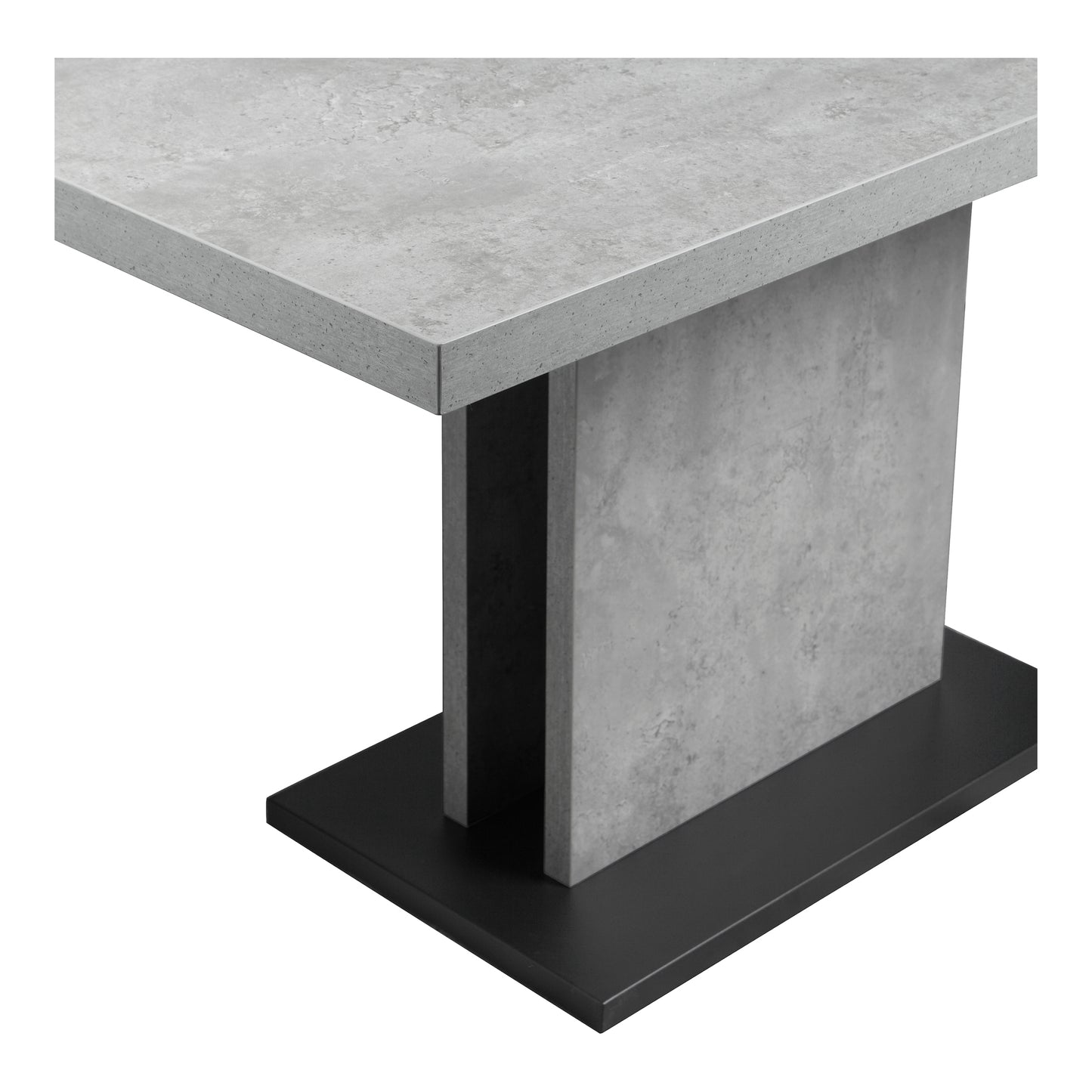 Moes Home Dining Tables Hanlon Grey Contemporary Furniture