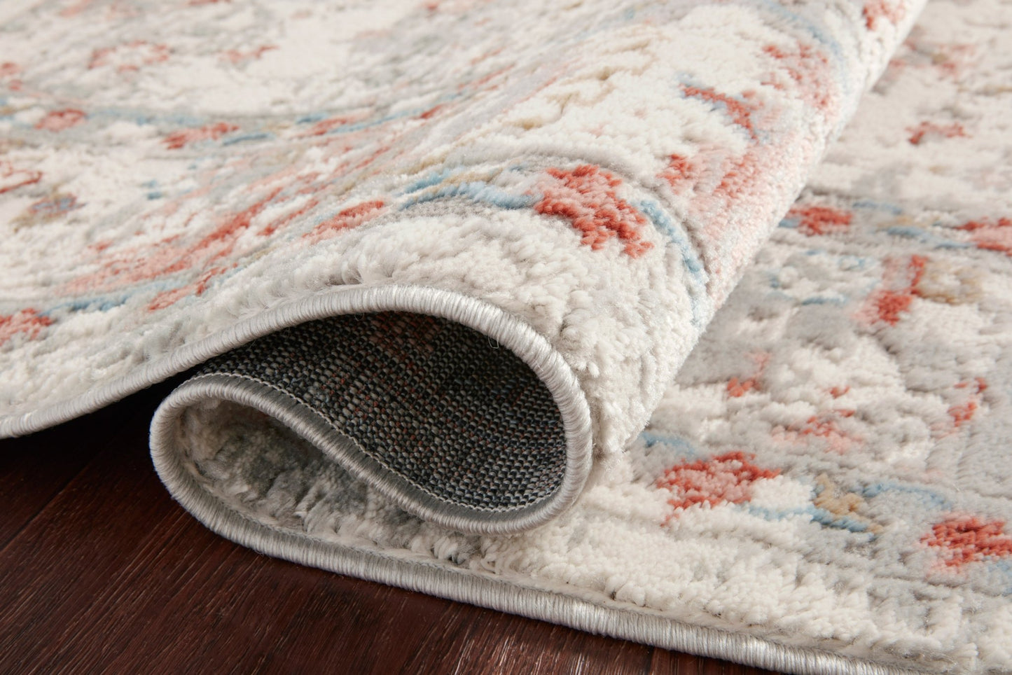 Loloi II Estelle EST - 01 Ivory Rust Transitional Power Loomed Rug - Rugs - Loloi II - Atlanta Designer Rugs