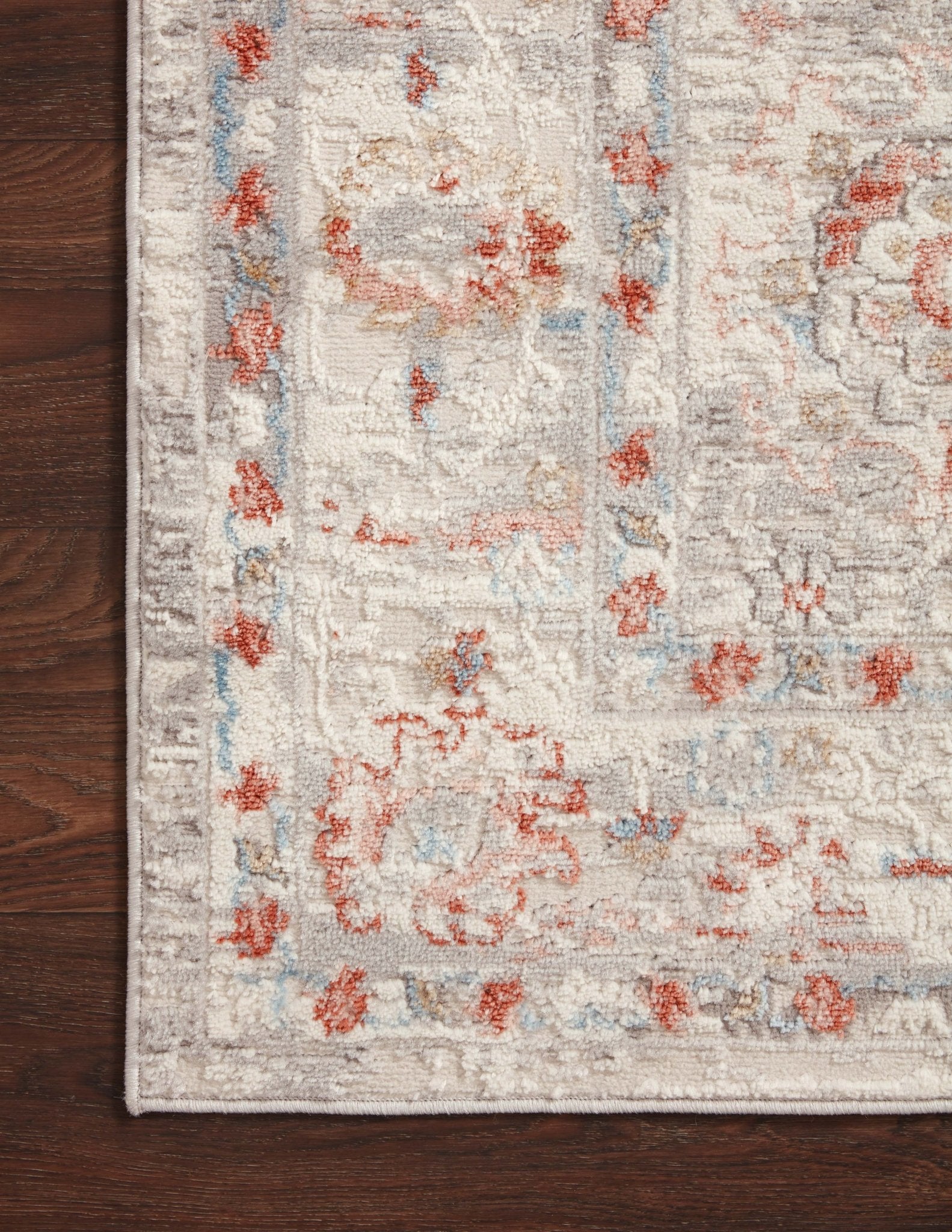 Loloi II Estelle EST - 01 Ivory Rust Transitional Power Loomed Rug - Rugs - Loloi II - Atlanta Designer Rugs