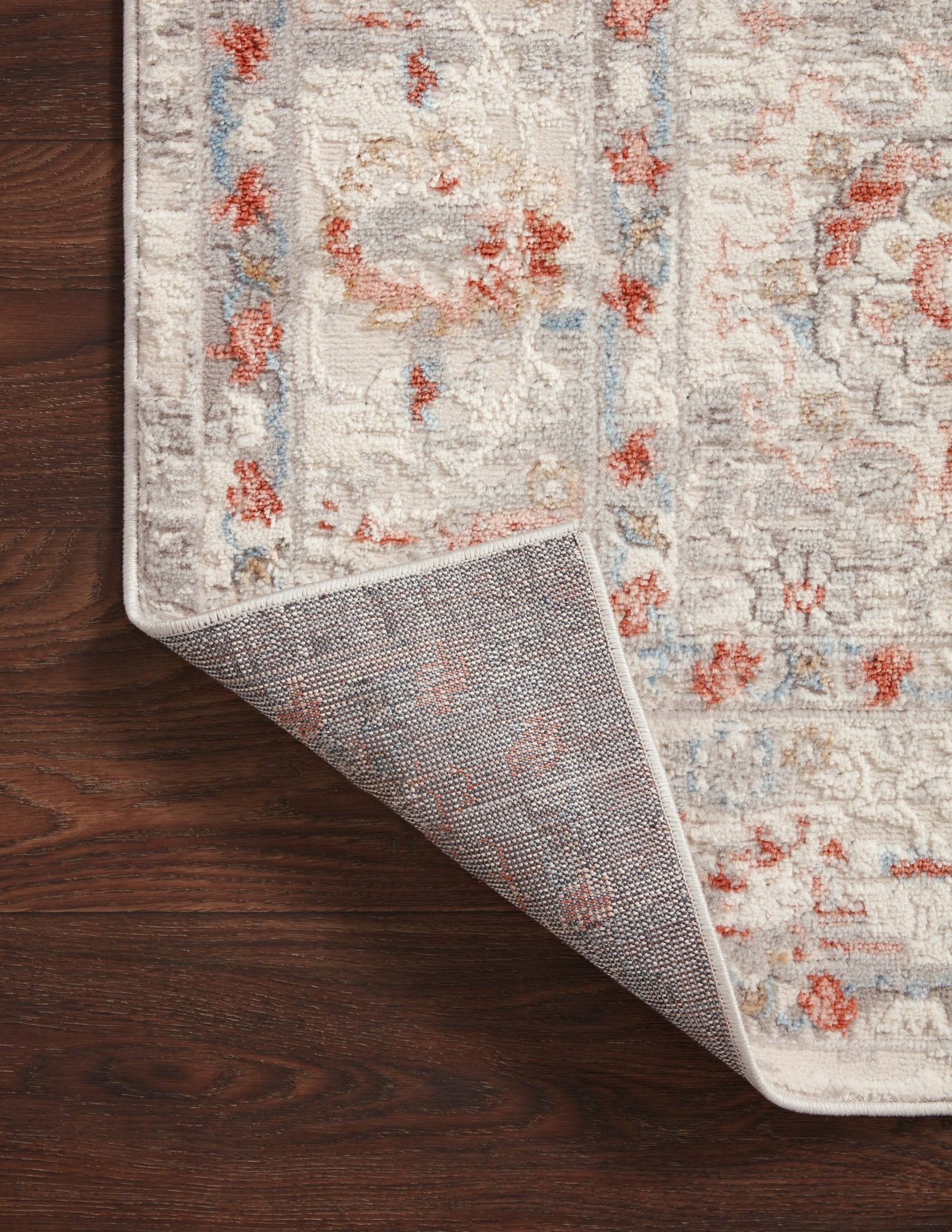 Loloi II Estelle EST - 01 Ivory Rust Transitional Power Loomed Rug - Rugs - Loloi II - Atlanta Designer Rugs