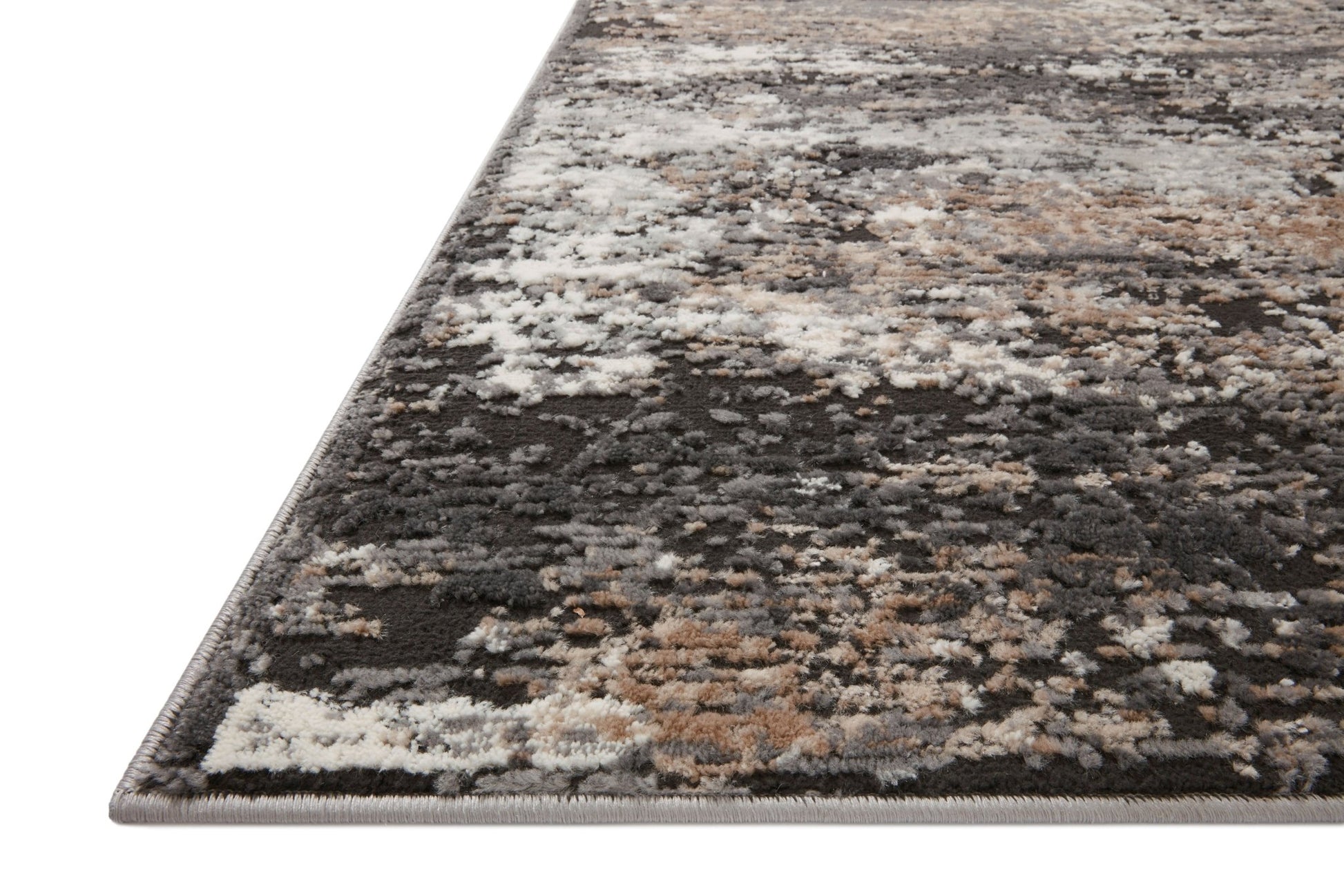 Loloi II Estelle EST - 03 Charcoal Granite Transitional Power Loomed Rug - Rugs - Loloi II - Atlanta Designer Rugs