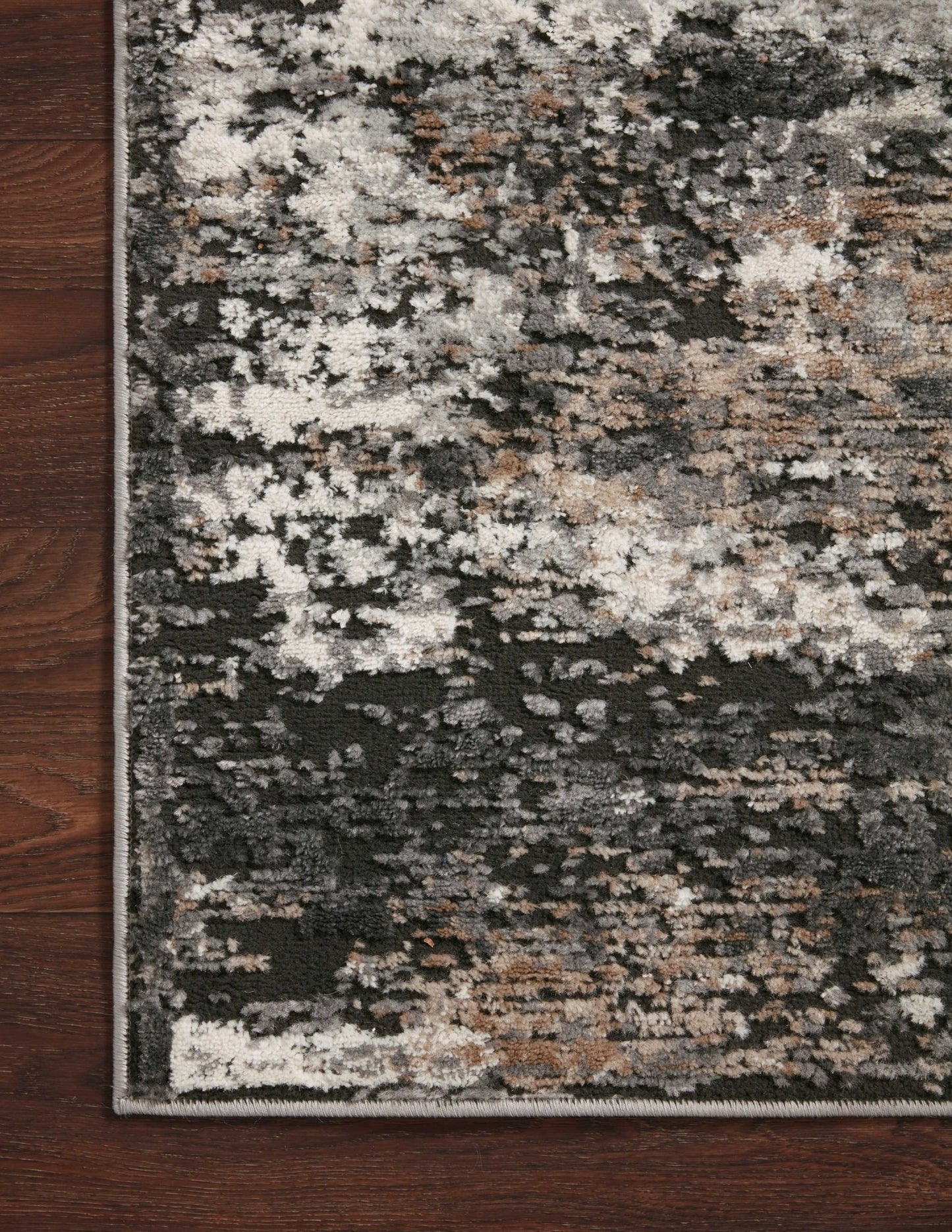 Loloi II Estelle EST - 03 Charcoal Granite Transitional Power Loomed Rug - Rugs - Loloi II - Atlanta Designer Rugs