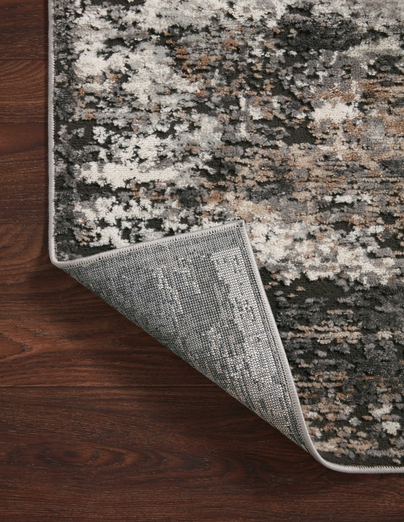 Loloi II Estelle EST - 03 Charcoal Granite Transitional Power Loomed Rug - Rugs - Loloi II - Atlanta Designer Rugs