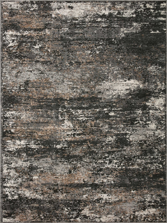 Loloi II Estelle EST - 03 Charcoal Granite Transitional Power Loomed Rug - Rugs - Loloi II - Atlanta Designer Rugs