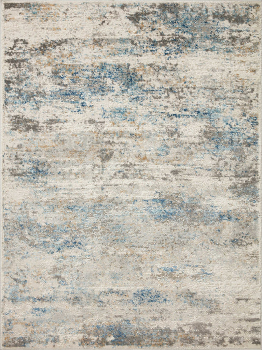 Loloi II Estelle EST - 03 Ivory Ocean Transitional Power Loomed Rug - Rugs - Loloi II - Atlanta Designer Rugs