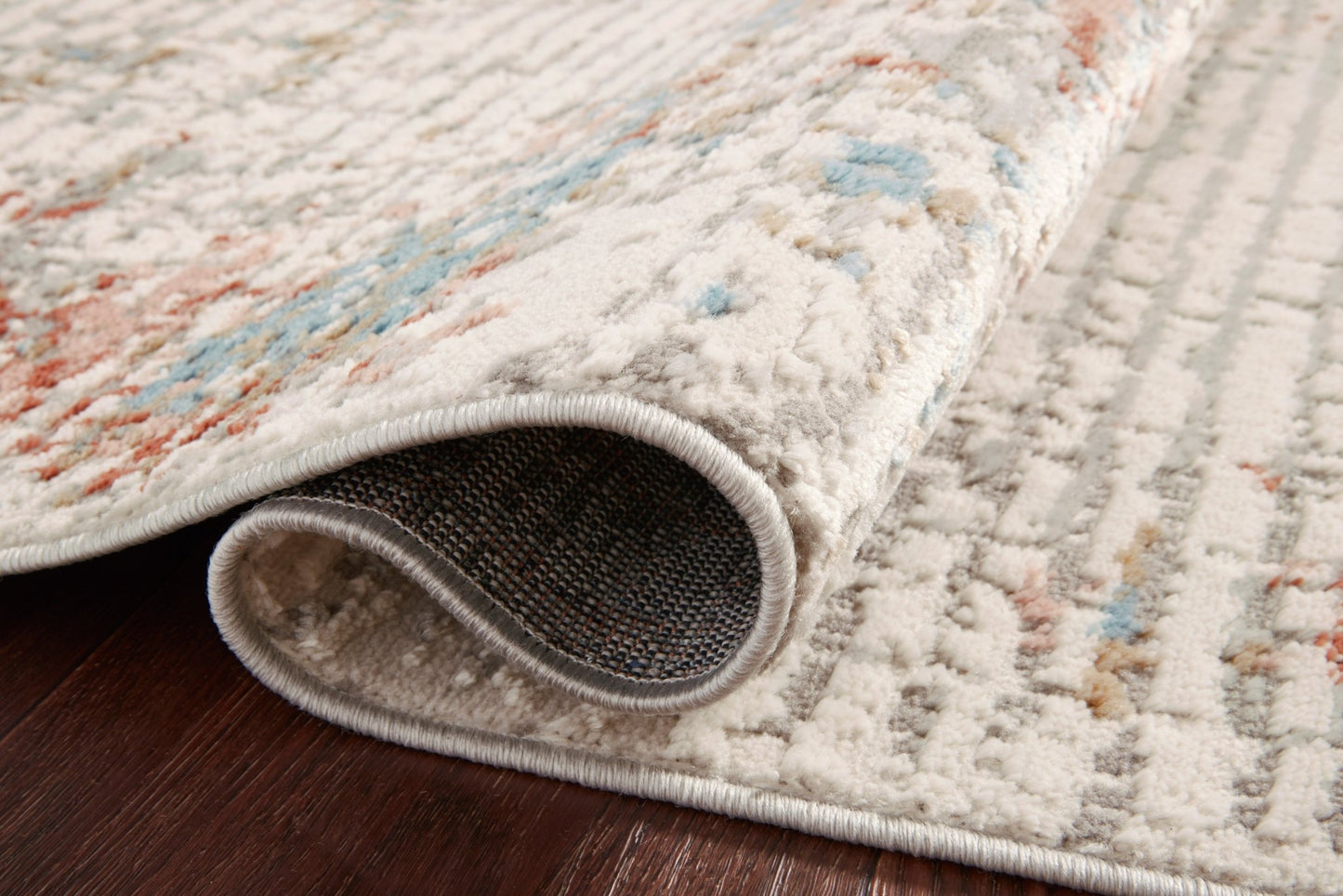 Loloi II Estelle EST - 04 Ivory Multi Transitional Power Loomed Rug - Rugs - Loloi II - Atlanta Designer Rugs