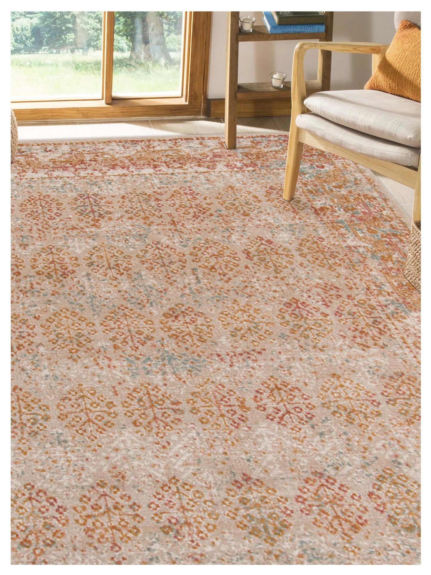 Limited Isabelle IR - 905 Beige RUST Traditional Machinemade Rug - Rugs - Limited - Atlanta Designer Rugs